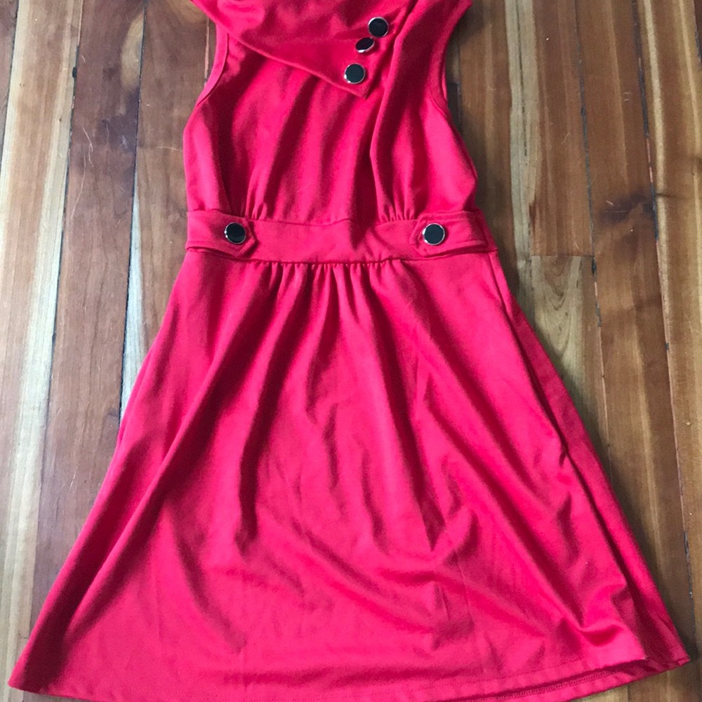 NWOT RED STAGECOACH DRESS